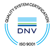 Logo DNV Certificazione ISO 9001